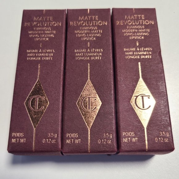 3 Charlotte Tilbury Love Liberty Matte Revolution Lipstick - Picture 2 of 3
